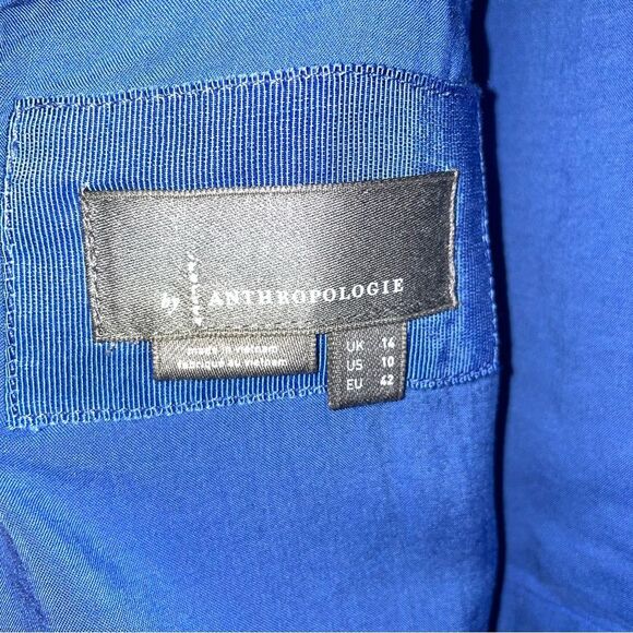 NEW Anthropologie Mock-Neck Burnout Velvet Mini Dress Womens Size 10 Whimsigoth - Picture 9 of 9